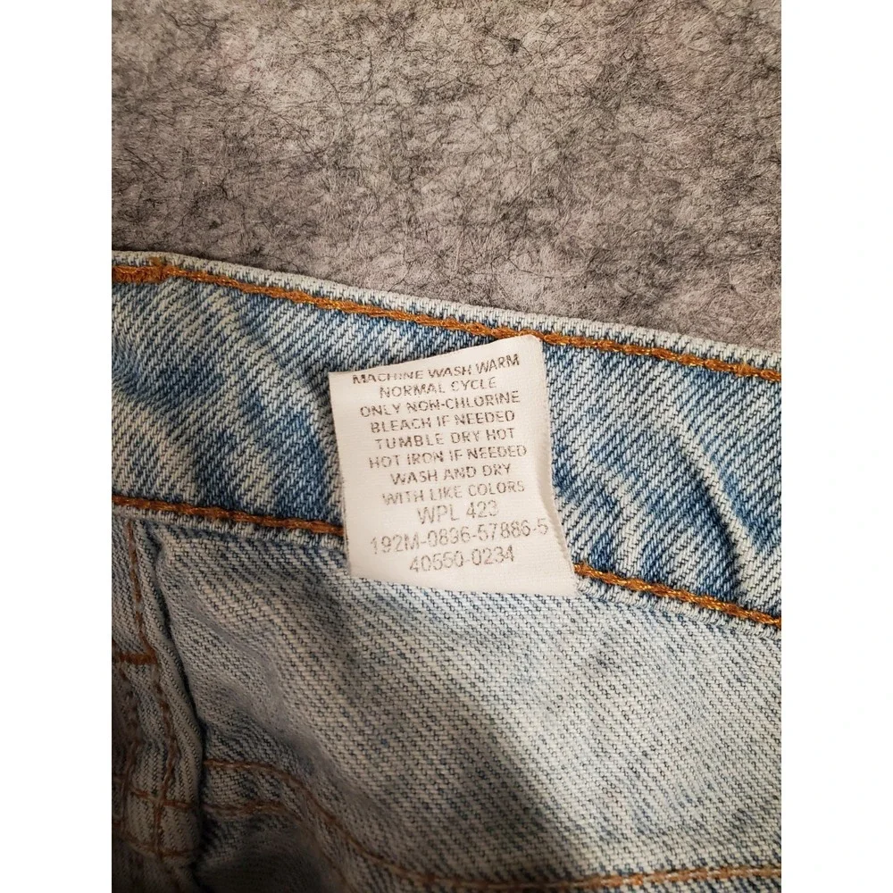 Vintage Levi's Orange Tab 550 Men Size 36x36 Fits 34x35 Jeans Relaxed Fit Faded